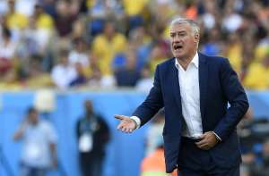 Didier Deschamps se mostr&oacute; satisfecho con el nivel mostrado por su selecci&oacute;n. Foto: AFP