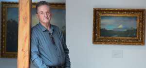 El artista realiz&oacute; el a&ntilde;o pasado dos muestras en Colombia (Bogot&aacute; y Medell&iacute;n). La obra que expone ahora ocupa el segundo piso del Museo de Acuarela.