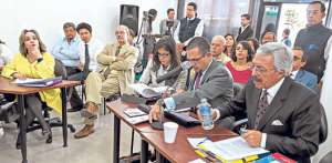 Desde las 10:30 hasta las 11:37 de ayer, se realiz&oacute; la audiencia de sustentaci&oacute;n, en la Superintendencia de la Informaci&oacute;n y Comunicaci&oacute;n, ubicada al norte de Quito. Foto: Marco Salgado.