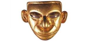 La m&aacute;scara de oro con ojos m&oacute;viles de platino, perteneciente a la Cultura Tolita, ser&iacute;a parte de uno de los mayores repositorios del pa&iacute;s, el Museo Nacional.
