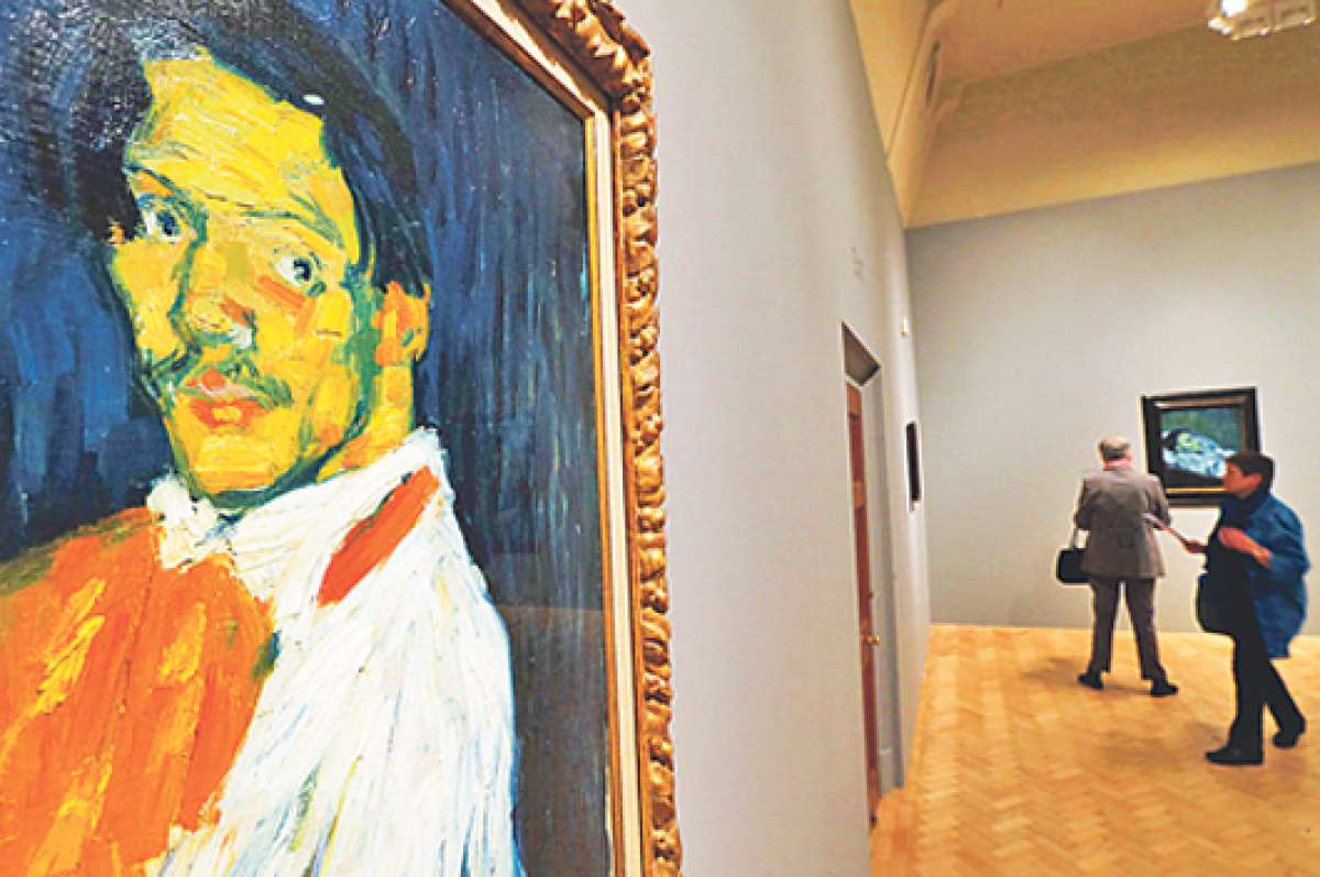 El autorretrato &lsquo;Yo Picasso&rsquo; (1901) se exhibe en la muestra &lsquo;Self&rsquo; de la galer&iacute;a Ordovas desde el pasado 14 de octubre en la capital brit&aacute;nica. Foto: Internet.