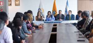 Consejo de la Judicatura mantuvo conversatorio sobre los ejes de su gesti&oacute;n