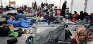 El campamento de Idomeni en Grecia.