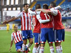 La selecci&oacute;n de Paraguay acumul&oacute; 4 puntos en la Copa. Foto: AFP