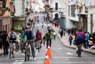 Una vez finalizado el paro nacional, vuelve el ciclopaseo a Quito
