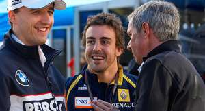 Alonso gan&oacute; el Campeonato Mundial de Automovilismo con Renault en las temporadas 2005 y 2006. Tiene 33 a&ntilde;os. Foto: AFP