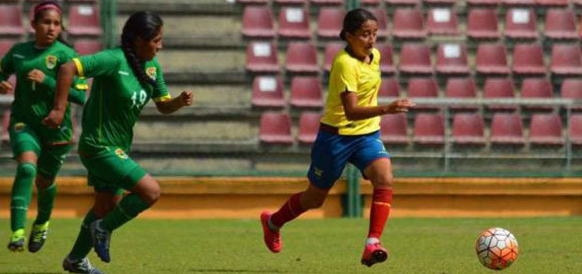 Dom&eacute;nica Rodr&iacute;guez, una de las j&oacute;venes promesas del f&uacute;tbol femenino ecuatoriano