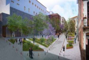 Gobierno mostr&oacute; lo que ser&aacute; la nueva Plaza Huerto San Agust&iacute;n