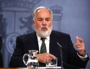 Miguel Arias, comisario europeo de Acci&oacute;n por el Clima y Energ&iacute;a. Foto: El Tel&eacute;grafo