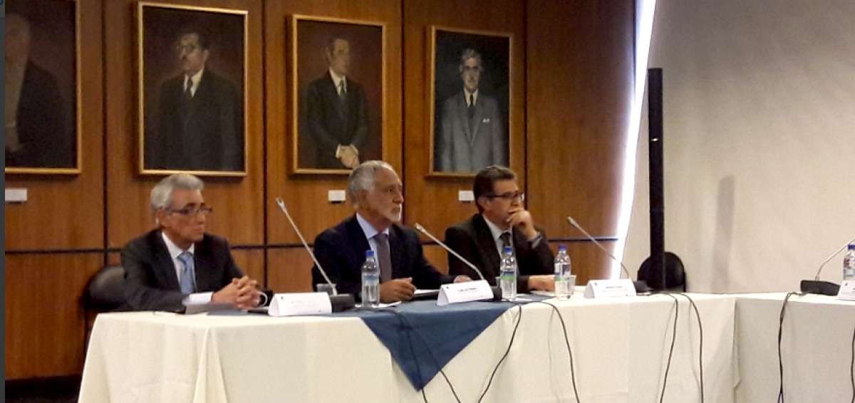 El ministro de Hidrocarburos, Carlos P&eacute;rez, durante su comparencia con la Comisi&oacute;n del Desarrollo Econ&oacute;mico, Productivo y la Microempresa de la Asamblea Nacional.