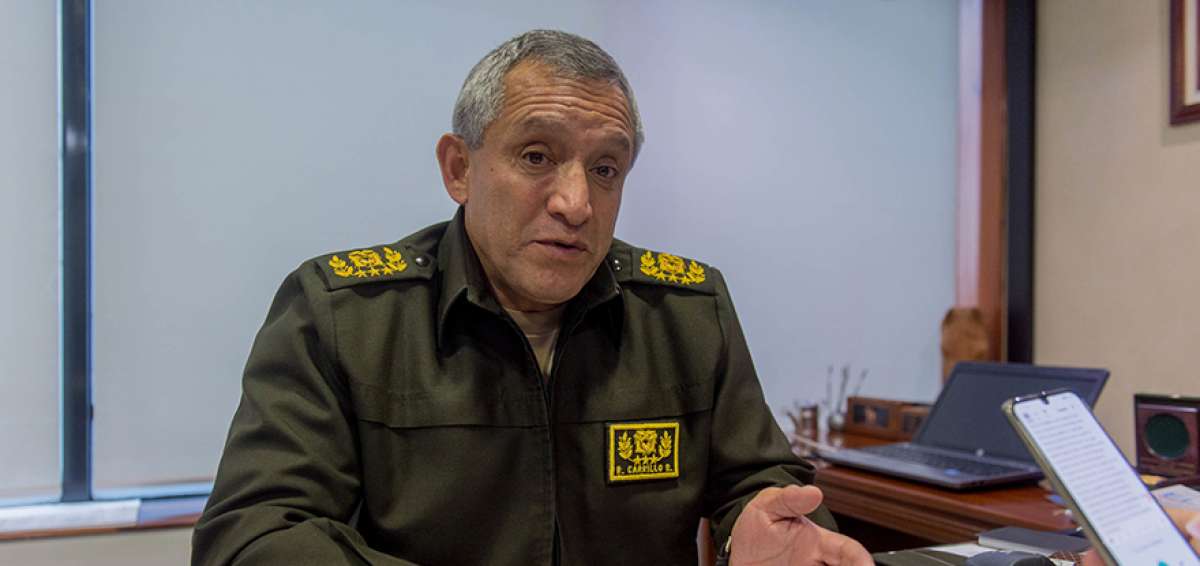 General Patricio Carrillo. Director de Operaciones de la Polic&iacute;a.