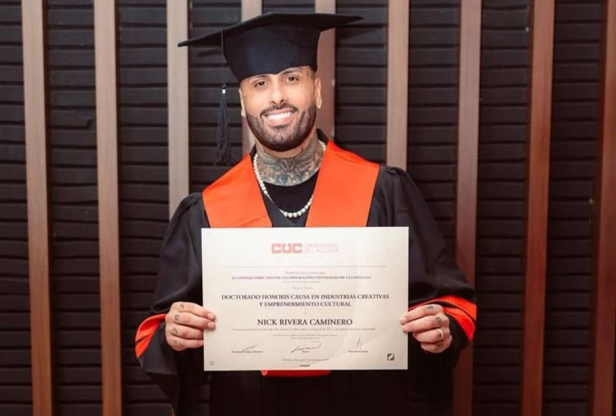 Nicky Jam recibe un doctorado honoris causa en Barranquilla