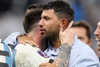 Sergio Agüero confesó qué pasó en realidad entre Messi y Weghorst 