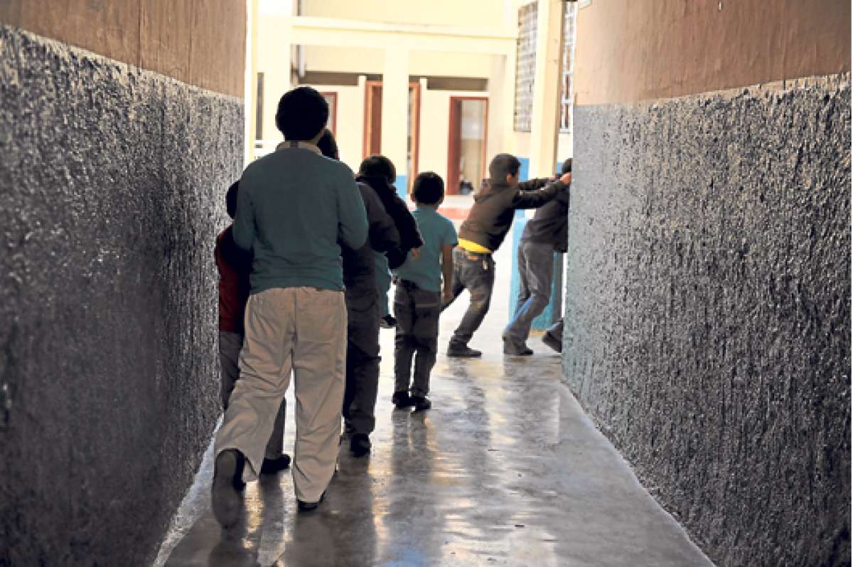Aqu&iacute; trabajan psic&oacute;logos, educadores y trabajadores sociales. Fotos: Jos&eacute; Luis Llivisaca / El Tel&eacute;grafo