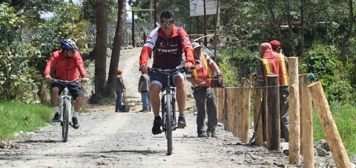 60 kil&oacute;metros de senderos son aprovechados por ciclistas en el cant&oacute;n Loja para fomentar la movilidad limpia.