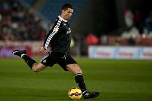 Cristiano Ronaldo hizo un doblete y se consolid&oacute; como el goleador de la liga espa&ntilde;ola. Foto: AFP