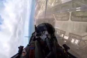La Fuerza Aérea está controlando la seguridad desde el aire