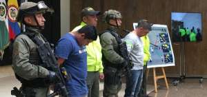 Dos ecuatorianos buscados por narcotr&aacute;fico en EE.UU. son detenidos en Colombia