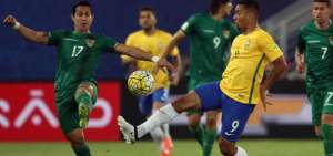 Brasil y Bolivia se enfrentaron en el estadio Neo Qu&iacute;mica Arena de Sao Paulo bajo una fuerte lluvia.