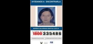 La Dinased busca a Martha Moreno Gal&aacute;rraga, de 74 a&ntilde;os, desaparecida el 24 de junio