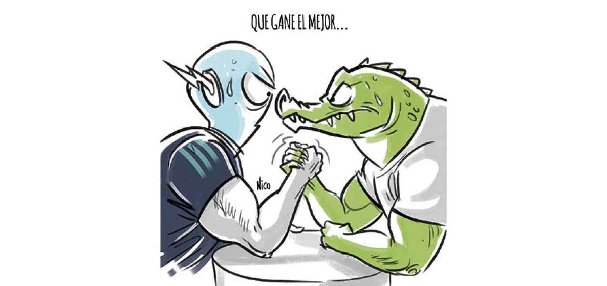 &iexcl;Con todo a la final!