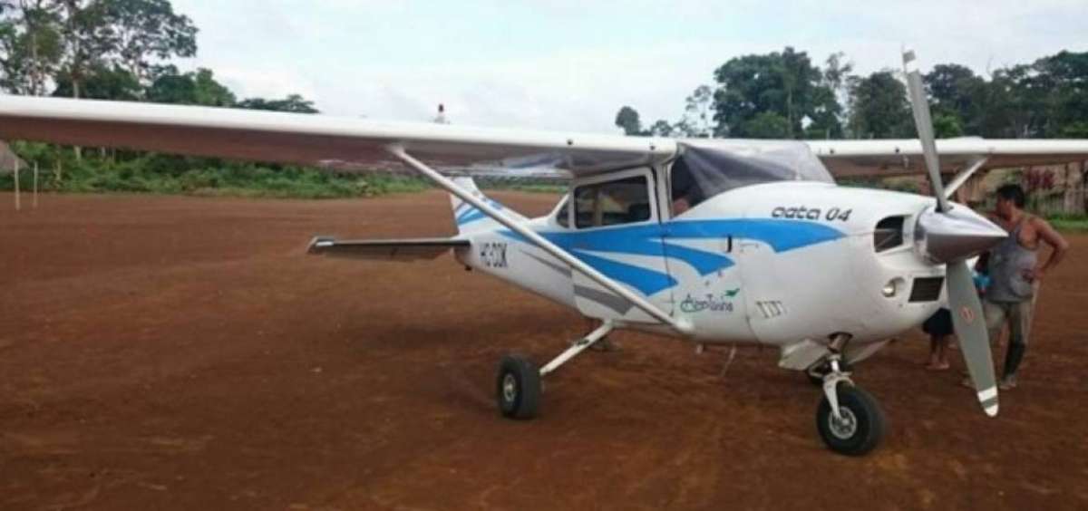 Pilotos de avioneta accidentada en Taisha fueron rescatados