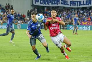 Kendry Páez fue presionado por la hinchada de Emelec