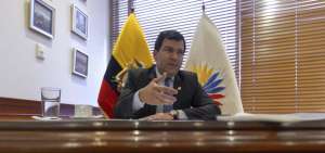 C&eacute;sar Litardo, presidente del Legislativo