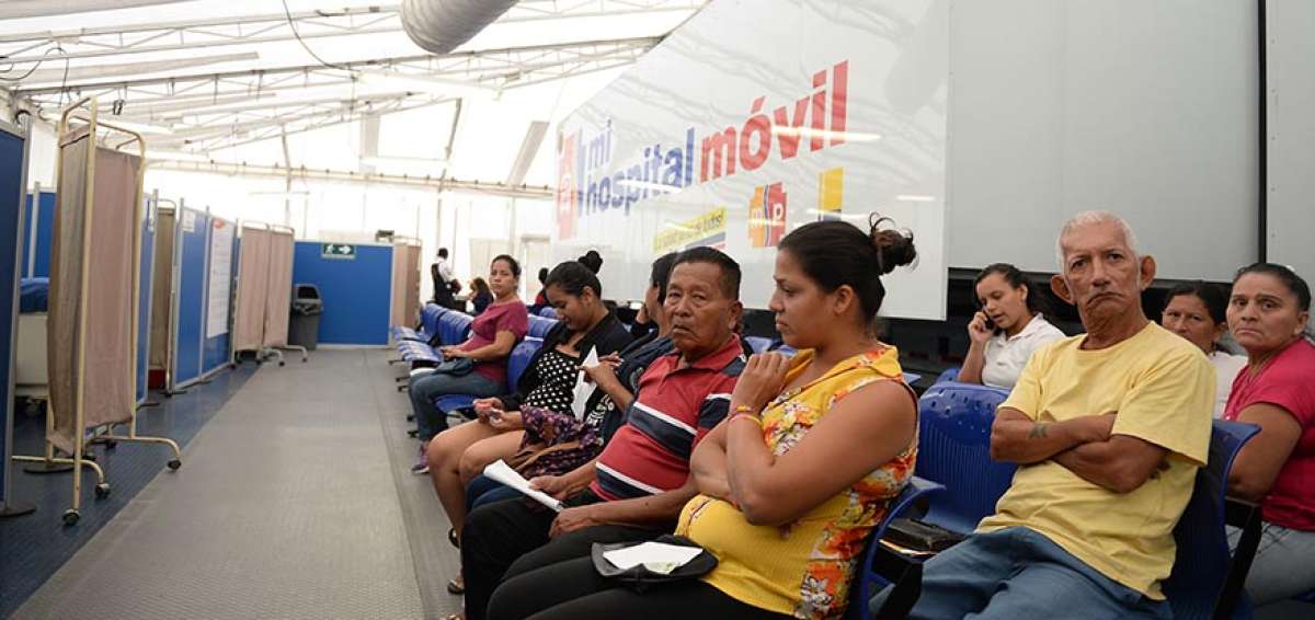 El Hospital M&oacute;vil 1 atendi&oacute; a usuarios a mediados de a&ntilde;o en el km 10,5 de la v&iacute;a a Daule (Guayaquil). 