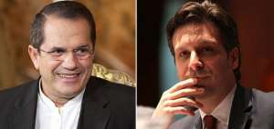 Ricardo Pati&ntilde;o (i) es el nuevo ministro de Defensa, mientras Guillaume Long asume la Canciller&iacute;a. 