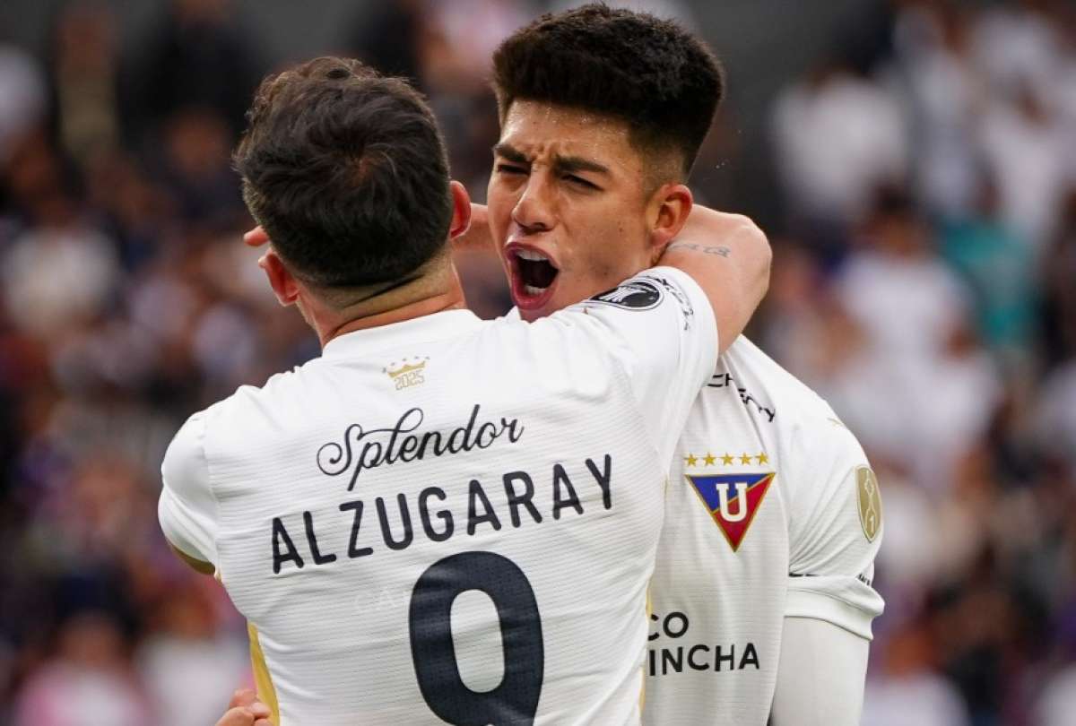 Gabriel Villamil adelantó a Liga de Quito ante Botafogo