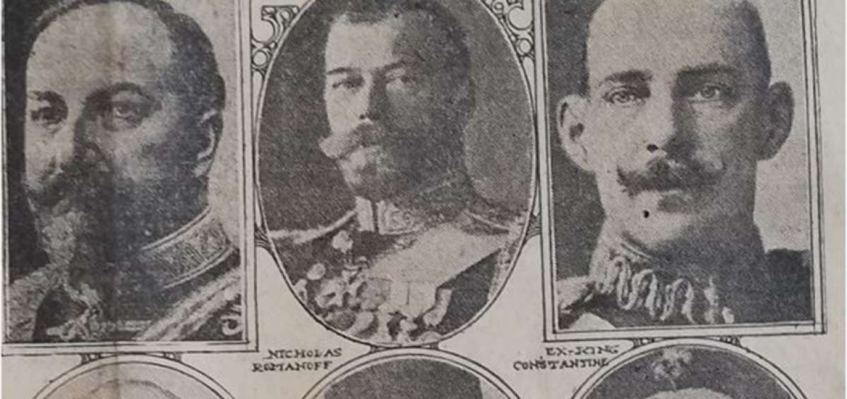 Seis soberanos perdieron su trono en la guerra