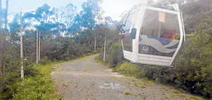 El telef&eacute;rico transporta a los turistas a 4 mil metros de altura. El proyecto requiri&oacute; una inversi&oacute;n de m&aacute;s de $ 10 millones. Foto: &Aacute;lvaro P&eacute;rez / El Tel&eacute;grafo