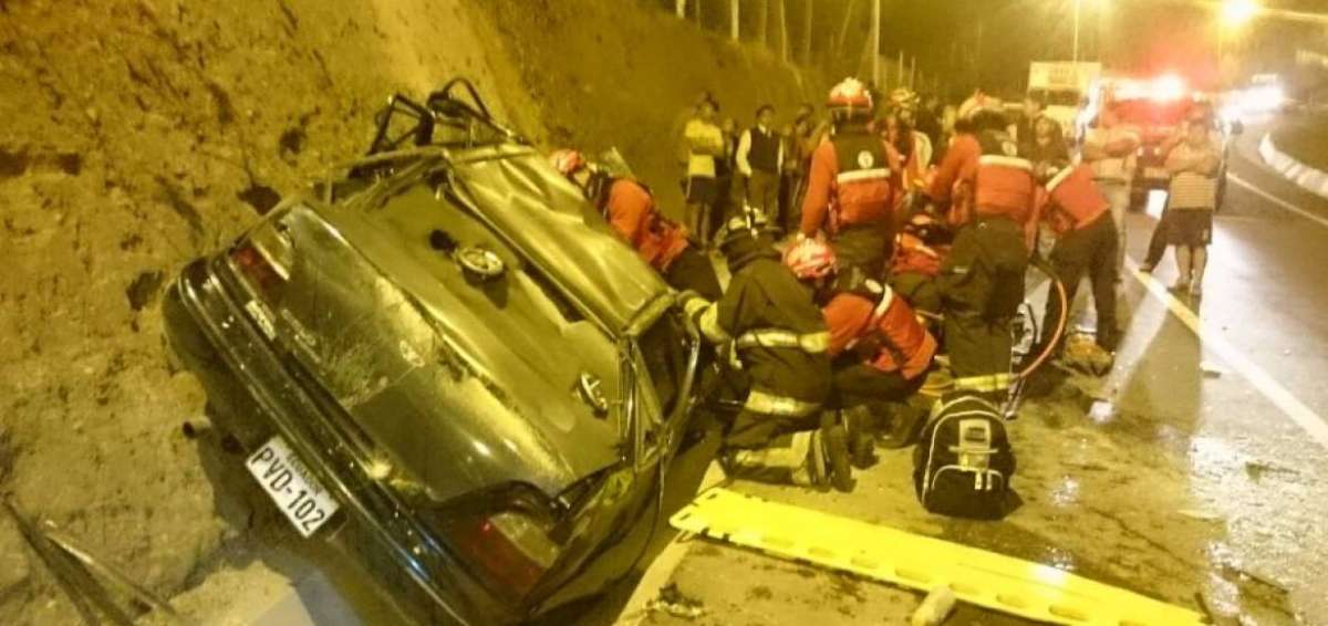 5 accidentes en Quito dejaron 19 personas heridas y 1 fallecido durante el fin de semana