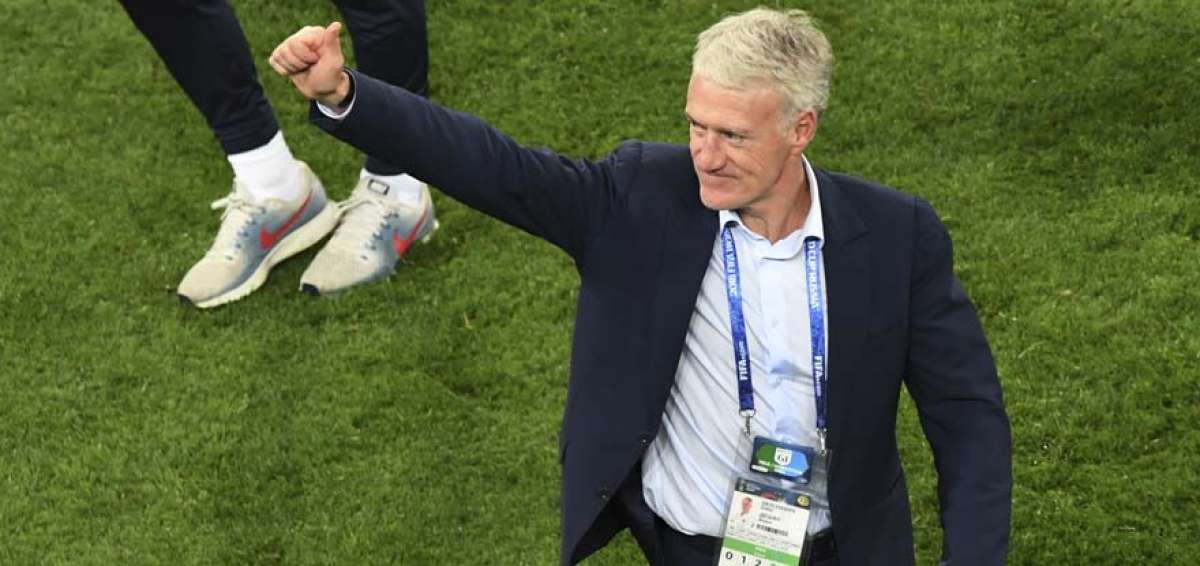 Deschamp est&aacute; orgullosos de sus j&oacute;venes jugadores