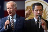 Joe Biden reitera el apoyo de EE.UU. a Juan Guaidó como presidente interino de Venezuela