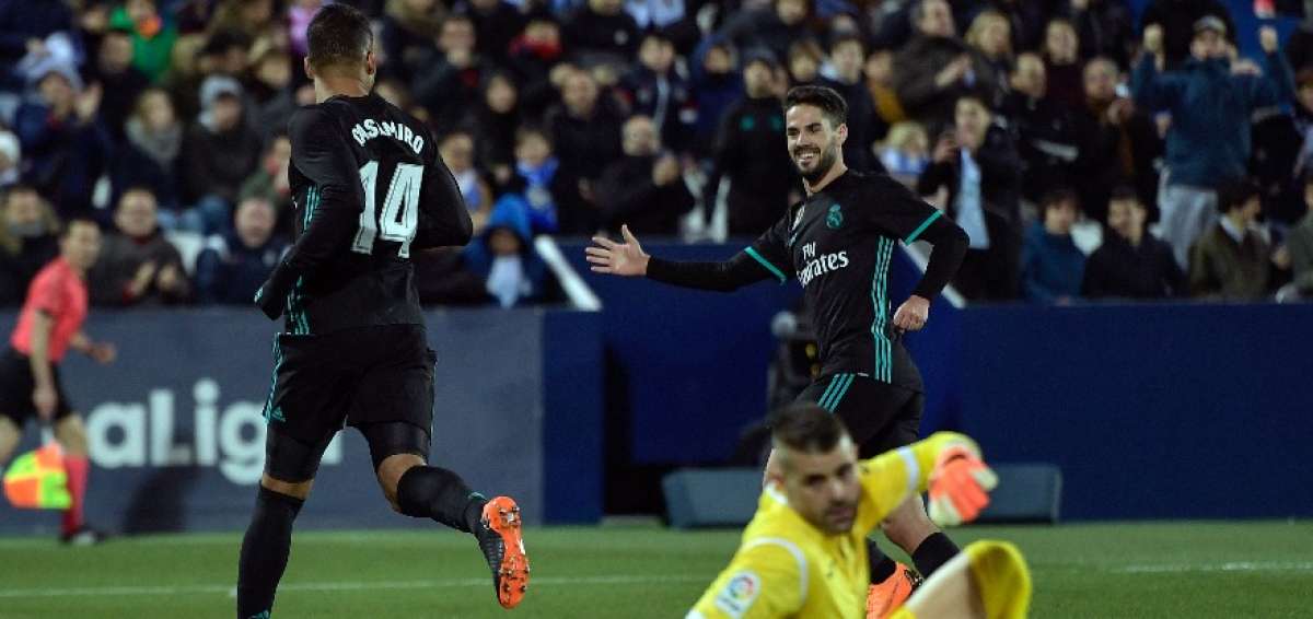Real Madrid remont&oacute; 3-1 al Legan&eacute;s y se ubica tercero en la Liga