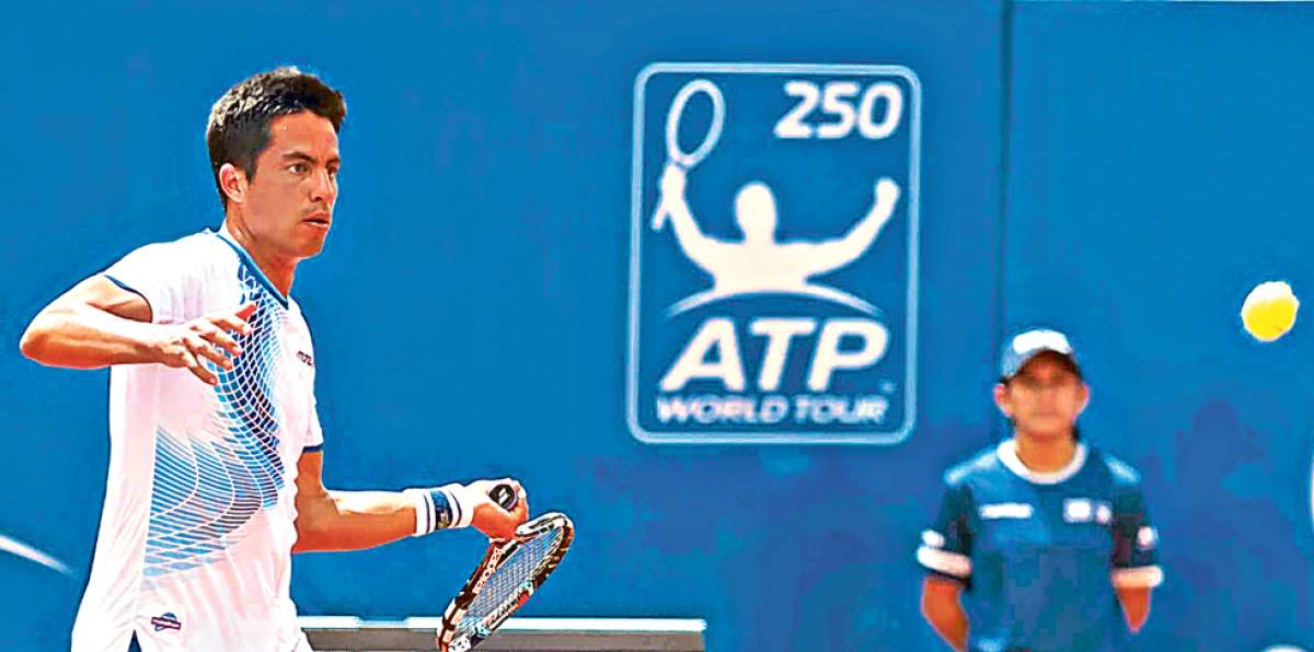 El tenista mantense Gonzalo Escobar consigui&oacute; la wild card y jugar&aacute; directamente en el cuadro principal. Foto: John Guevara / El Tel&eacute;grafo.