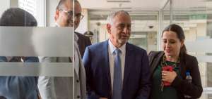 El ministro de Hidrocarburos, Carlos P&eacute;rez (c), acudi&oacute; a la Comisi&oacute;n de Biodiversidad para exponer sobre la actual producci&oacute;n petrolera en el ITT.