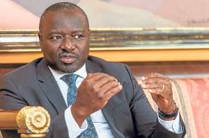 Lassina Zerbo visita por primera vez Ecuador, con el objetivo de agilitar la construcci&oacute;n de los centros de monitoreo nuclear en Gal&aacute;pagos. FOTO: FERNANDO SANDOVAL.