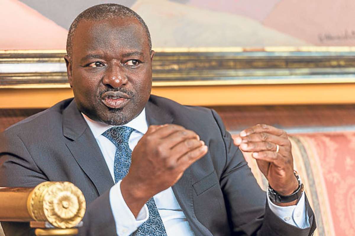 Lassina Zerbo visita por primera vez Ecuador, con el objetivo de agilitar la construcci&oacute;n de los centros de monitoreo nuclear en Gal&aacute;pagos. FOTO: FERNANDO SANDOVAL.