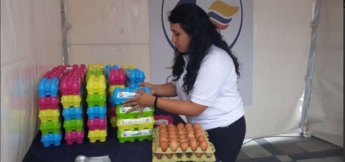 En la Plataforma Financiera se desarroll&oacute; un evento para conmemorar el D&iacute;a Nacional del Huevo, festejo que se realizar&aacute; anualmente en marzo