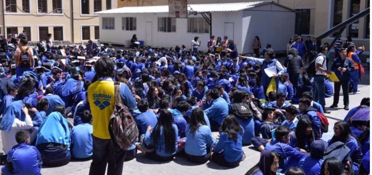 El plan busca prevenir todos los riesgos a los que est&aacute;n expuestos los estudiantes.