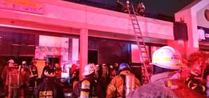 La magnitud del incendio hizo que la emergencia se elevara a alarma 2.