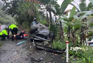 El Ecu 911 gestiona ayuda y logística en los accidentes que ocurren en Ecuador. 