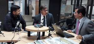 El embajador de Estados Unidos en Ecuador, Todd Chapman, durante una entrevista realizada esta ma&ntilde;ana.
