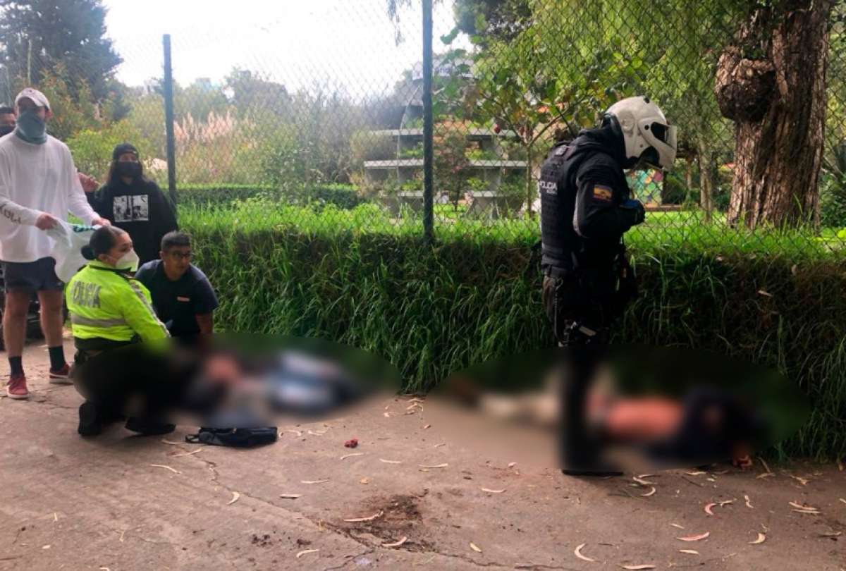 Turista evitó un intento de femicidio en el parque de La Carolina