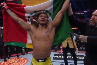Michael Morales ganó con &#039;knockout&#039; en su debut estelar en la UFC