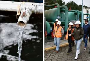 La ministra María Luisa Cruz verificó la operatividad de la Planta de Tratamiento de Agua Potable en Loja