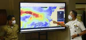 El Comando monitorea la presencia de embarcaciones cerca de Gal&aacute;pagos.